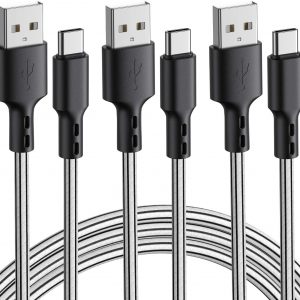 【3本セット 3ｍ】タイプ C 充電ケーブル