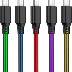 ケーブル 【5本セット 2m】 急速充電